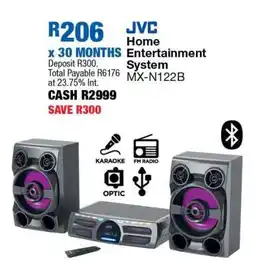 OK Furniture JVC Home Entertainment System MX-N122B offer