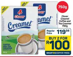 Pick n Pay Hypermarket Clover Creamel Coffee and Tea Creamer 750g offer