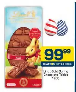 Pick n Pay Lindt Gold Bunny Chocolate Tablet 120g offer