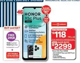 Pick n Pay Honor X5c Plus 128GB offer