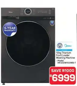 Pick n Pay Hypermarket 10kg Titanium Front Loader Washing Machine offer