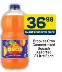 Pick n Pay Brookes Oros Concentrated Squash Assorted 2 Litre Each offer