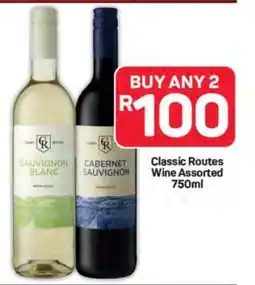 Pick n Pay Hypermarket Classic Routes Wine Assorted offer