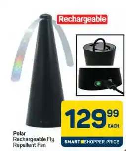 Pick n Pay Hypermarket Polar Rechargeable Fly Repellent Fan offer