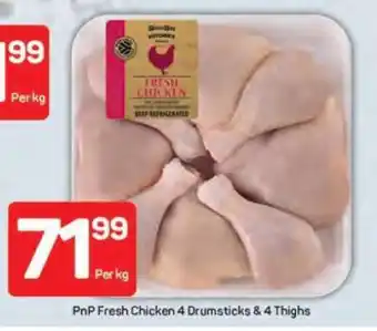 Pick n Pay PnP Fresh Chicken 4 Drumsticks & 4 Thighs offer
