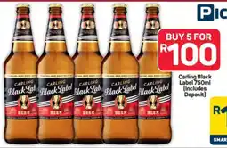 Pick n Pay Hypermarket Carling Black Label 750ml offer