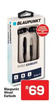 Pick n Pay Blaupunkt Wired Earbuds offer
