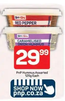 Pick n Pay PnP Hummus Assorted offer