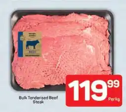 Pick n Pay Bulk Tenderised Beef Steak offer
