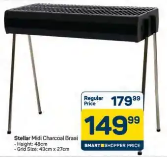 Pick n Pay Hypermarket Stellar Midi Charcoal Braai offer
