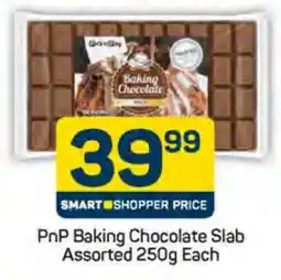 Pick n Pay PnP Baking Chocolate Slab Assorted 250g Each offer