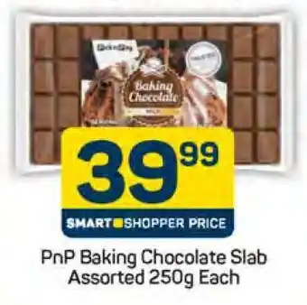 Pick n Pay PnP Baking Chocolate Slab Assorted 250g Each offer