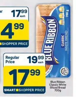 Pick n Pay Blue Ribbon Classic White Sliced Bread 700g offer