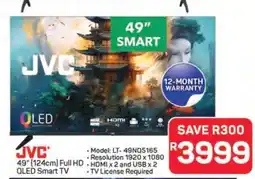 Pick n Pay Hypermarket JVC 49 (124cm) Full HD QLED Smart TV offer