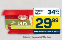 Pick n Pay Président Dip Assorted 150g Each offer