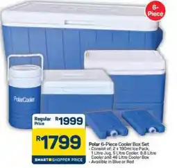 Pick n Pay Hypermarket Polar 6-Piece Cooler Box Set offer