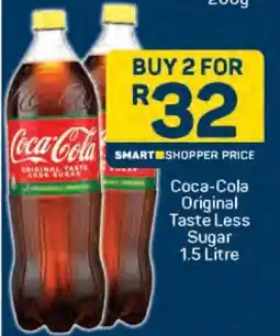 Pick n Pay Coca Cola Original Taste Less Sugar 1.5 Litre offer