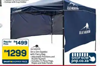 Pick n Pay Hypermarket Blue Mountain Gazebo offer