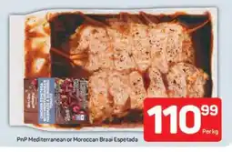 Pick n Pay PnP Mediterranean or Moroccan Braai Espetada offer