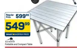 Pick n Pay Hypermarket Blue Mountain Foldable and Compact Table offer
