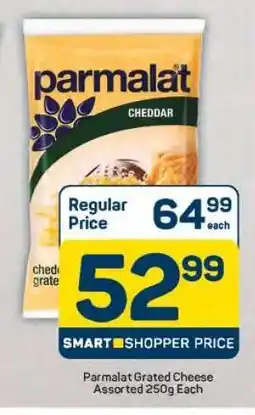 Pick n Pay Parmalat Grated Cheese Assorted 250g Each offer