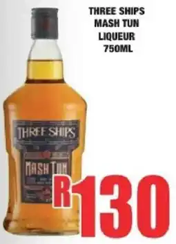 Boxer Liquors Three ships mash tun liqueur offer