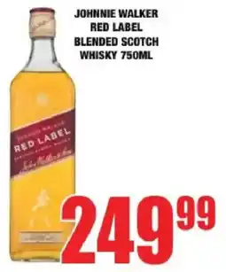 Boxer Liquors Johnnie walker blended scotch whisky offer