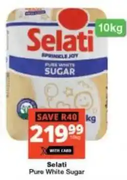 Checkers Selati Pure White Sugar offer