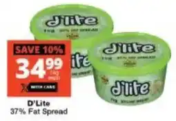 Checkers D'Lite 37% Fat Spread offer