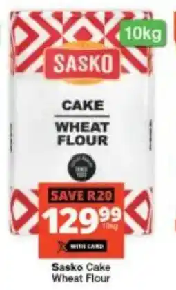 Checkers Sasko Cake Wheat Flour offer