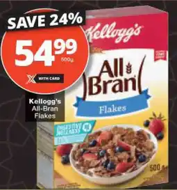 Checkers Kellogg's All-Bran Flakes offer
