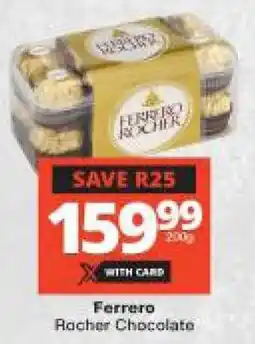 Checkers Ferrero Rocher Chocolate offer