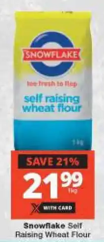 Checkers Snowflake Self Raising Wheat Flour offer