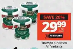 Checkers Trumps Cherries All Variants offer