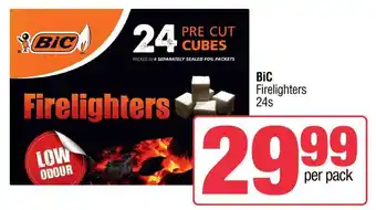 Spar BiC Firelighters offer