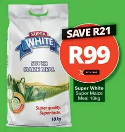 Checkers Hyper Super White Super Maize Meal offer