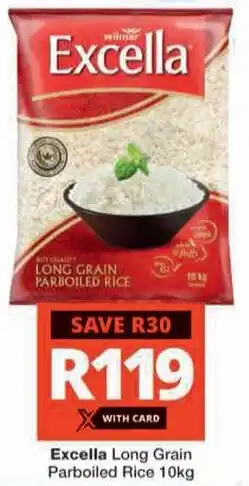 Checkers Hyper Excella Long Grain Parboiled Rice offer