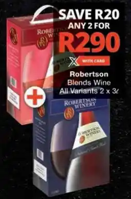 Checkers Hyper Robertson Blends Wine All Variants offer