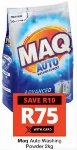 Checkers Hyper Maq Auto Washing Powder offer