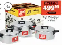 Checkers Hyper Hart J7 Aluminium Cookware Set offer