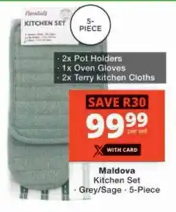 Checkers Hyper Maldova Kitchen Set offer