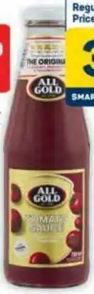 Pick n Pay Hypermarket All Gold Tomato Sauce offer