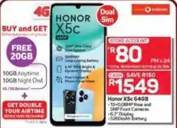 Pick n Pay Hypermarket Honor X5c 64GB offer