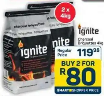 Pick n Pay Hypermarket Ignite Charcoal Briquettes offer