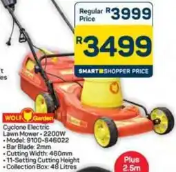 Pick n Pay Hypermarket Wolf Garden Cyclone Electric Lawn Mower offer