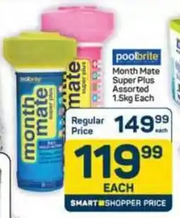 Pick n Pay Hypermarket Poolbrite Month Mate Super Plus Assorted offer