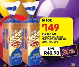 Shoprite Albany everyday sliced white bread loaf offer