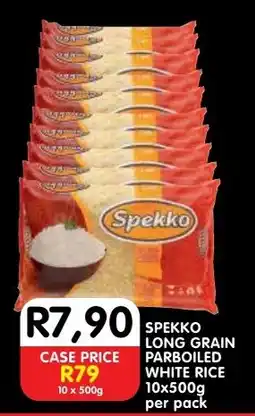 Shoprite Spekko long grain parboiled white rice offer