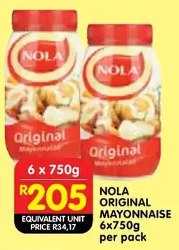 Shoprite Nola original mayonnaise offer
