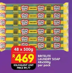 Shoprite Britelite laundry soap offer